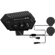 Resim Bt-12b 2 Binici Eşleşme Özellıklı Motosiklet Bluetooth Intercom 