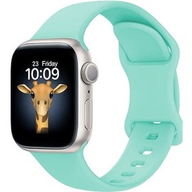 Resim Ardemix Watch 10 46mm Uyumlu Krd-131 Silikon Kordon Strap Kayış-açık Yeşil 