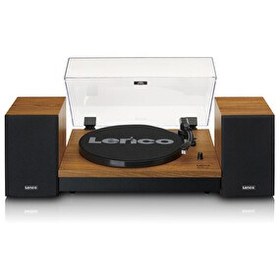Resim Lenco LS-310WD Bluetooth 2 Harici Hoparlör Pikap 