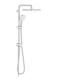 Resim Grohe Tempesta System 250 Cube Duvar Bağlantılı, Divertörlü Duş Sistemi - 26976001 Gri 