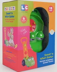 Resim Let's Be Child Yürüme Arkadaşım Sevimli Timsah - Standart / Standart 