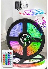 Resim Led Işık 5 Metre Şerit Led Rgb Işıklı 