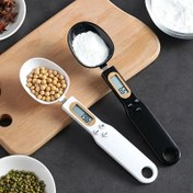 Resim Dijital Mutfak Tartısı Kaşığı - 0.1g-500g Hassasiyet, LCD Ekran, Birim Dönüşümü (g, oz, ml, l) ile Kompakt ve Taşınabilir, Mutfak Tartısı Dijital, Pişirme Ölçüm Aracı, Şık Tasarım, Dayanıklı Plastik 