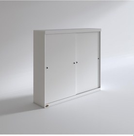 Resim Kenzlife Gardırop Sürgülü Kapaklı Kapılı 200 Papatya Byz Gardolap Dolap 