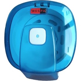 Resim Bahat Mini Içten Çekmeli Wc Kağıdı Dispenseri Plastik Mavi S3 