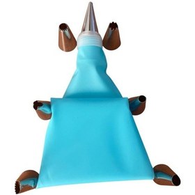 Resim Pastaland Dekoratif Duy Seti 8 Lı Takım Gümüş 