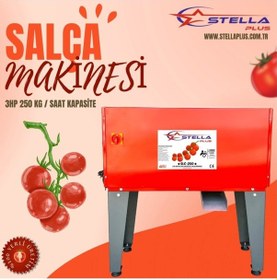 Resim Plus Slc-250 3hp 250 Kg / Saat Kapasiteli Salça Makinesi 