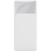 Resim Baseus Mcrex Bipow Dijital Ekranlı 15w 30.000 Mah Powerbank Beyaz Modern Tasarım 431550 Yenimodel 614822 