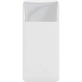 Resim Baseus Mcrex Bipow Dijital Ekranlı 15w 30.000 Mah Powerbank Beyaz Modern Tasarım 431550 Yenimodel 614822 