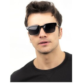 Resim Lunox LNX218 Ragnar Siyah Unisex Sürücü Gözlüğü 