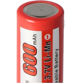 Resim Efest Imr 14430 600 Mah 3.6V - Pozitif Kutup Düz 3.7V li-Ion Pil Boyutlar 42.63x14.4MM 