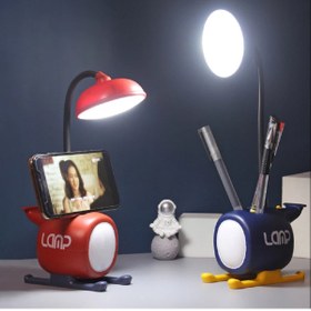 Resim hediyeconcepti Led Masa Lambası Karikatür Usb Uçak Göz Koruması Için Çalışma Masa Işığı 