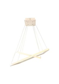 Resim Tra30014 Eco 60X60 Cm Led Avize Sarkıt Ovalköşe 2Kare 