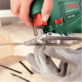 Resim Bosch 500W Dekupaj Makinası, Güçlü ve Hassas Kesim Için Uygun 
