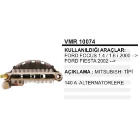Resim Parçafix Diot Tablasi Focus Fiesta 1.4 1.6 2002- 504631476 