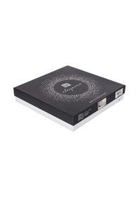 Resim Taç Çift Elegance Kişilik Jakarlı Saten Nevresim Takımı Jakaranda 