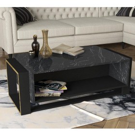 Resim Dekorister Exclusive Bianco Orta Sehpa Mermer 