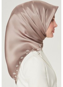 Resim Armine Özel Nostalji Serisi Twill İpek Eşarp Modelleri 8553D-86 