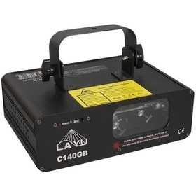 Resim Layu C140gb Yeşil-mavi Çift Renk Beam Efekt Sahne Disko Lazer Işık 