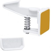 Resim SELFBUYSELL Bebek Çocuk Güvenliği Korumalı Yapışkan Çekmece ve Dolap İçin Tutucu Gizli Güvenlik Kilidi (5324) 