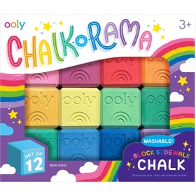Resim Ooly Chalk-O-Rama 12’li Dış Mekan Tebeşiri - 3 YAŞ VE ÜZERİ 