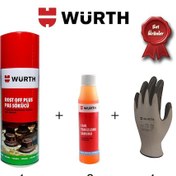 Resim Würth Pas Sökücü Sprey.Cam Temizleme Sabunu.Würth Iş Eldiveni 