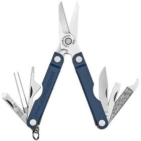 Resim Leatherman Kamp Micra Navy Çok Fonksiyonlu Makas Mavi 