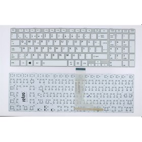 Resim Toshiba Uyumlu Satellite L50-A-1D4 Pskk6E Klavye 127140080476 