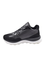Resim Impero Siyah Hakiki Deri Sneaker | Unisex 