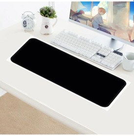 Resim Appa Srf-888 Düz Siyah Oyuncu Mouse Pad 70X30 Cm Kaymaz Dikişli 