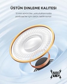 Resim Soundcore by Anker, K20i Kulak İçi Kulaklık, 36 Saat Çalma Süresi, Hızlı Şarj, Konforlu Uyum, ENC 2-Mikrofon ile Net Çağrılar, Özelleştirilebilir EQ, IPX5, Bluetooth 5.3, Uygulama Kontrol, Beyaz 