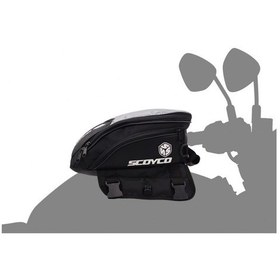 Resim Scoyco Depo Üstü Çanta Siyah 