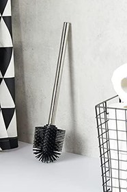 Resim WENKO Silikon Yedek Tuvalet Fırçası Tutucu Yedek Tuvalet Fırçası Parlak 