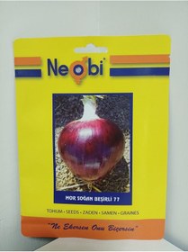 Resim Neobi Mor Soğan Tohumu 10 Gr 1 Adet 