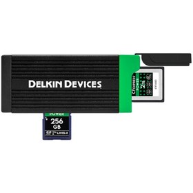 Resim DELKIN USB 3.2 CF EXPRESS TYPE B & SD CARD READER - 56 
