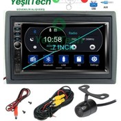 Resim EXVOL Renault Megane 2 Uyumlu Kıngwın 7 Inch Kamera Hediye Double Teyp Bluetoth Usb 