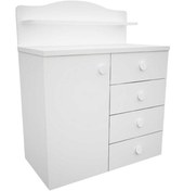 Resim Babyhope 961-55 Nevada Şifonyer - Parlak Beyaz 