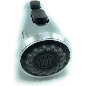 Resim Eca Mutfak - Eviye Bataryası Sprey Fonksiyonlu El Duşu Parlak Krom 