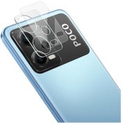 Resim Xiaomi Redmi Note 12 5g Hindistan / Poco X5 5g İmak Entegre Arka Kamera Lensi Temperli Cam Filmi 