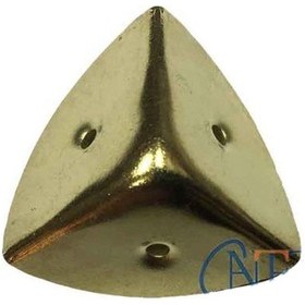 Resim Dekoratif, Kutu, Sandık Köşesi - 45x28 Mm, Büyük, Sarı, 100 Adet Ahşap 