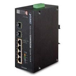 Resim Planet PL-IGS-624HPT Endüstriyel Tip Yönetilemeyen PoE+ Switch 
