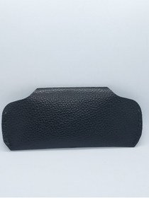 Resim sorte store Hakiki Deri Lacivert El işi Handmade Unisex Gözlük Kılıfı 