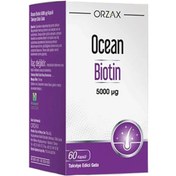 Resim Orzax Ocean Biotin 60 Kapsül 