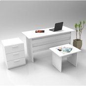 Resim Yurudesign Vario Abc Ofis Büro Masa Takımı 3 Renk 