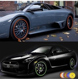 Resim Dancemonkey Çizilmeye Dayanıklı Stickup 8 M Esnek Araba Tekerlek Trım Pervaz Mor 