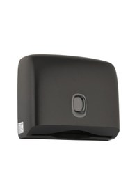 Resim Omnipazar Xinda Zjh230 Z Katlı Kağıt Havlu Dispenseri Plastik 200'lü Siyah Siyah 