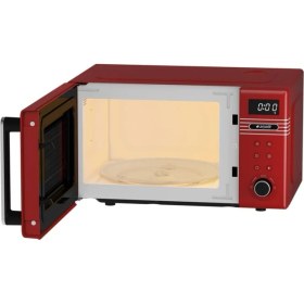 Resim Arçelik Mikrodalga Fırın 20 Lt 800 W Kırmızı Vintage Tasarım Dijital Kontrol Paneli 
