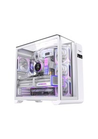 Resim SNT Energy Snt Victory Plus 7x Argb Fan Uzaktan Kumandalı Argb Controller Gaming Kasa Beyaz 