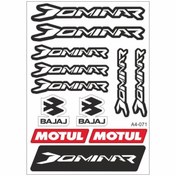 Resim Genel Markalar Dominar Sticker Tek Paket Çoklu Sticker Özel Tasarım 