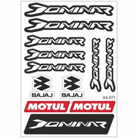 Resim Genel Markalar Dominar Sticker Tek Paket Çoklu Sticker Özel Tasarım 